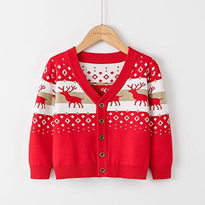 Toddle Baby Girl Boy Christmas Outfit Baby Girl Boy Christmas Sweater Sweatshirt Warm Crewneck Winter Clothes